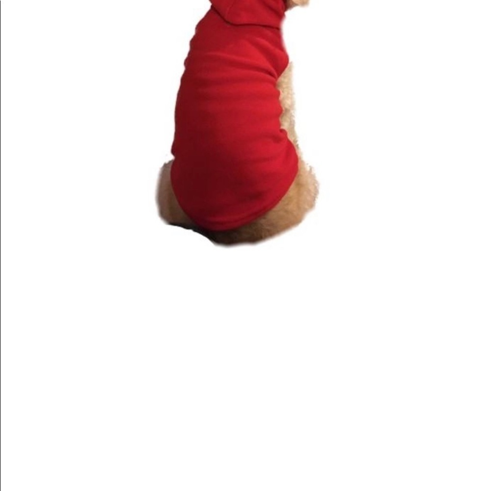 Big Feet Pajamas Red Fleece Hoodie Sweatshirt - Picture 3 of 4